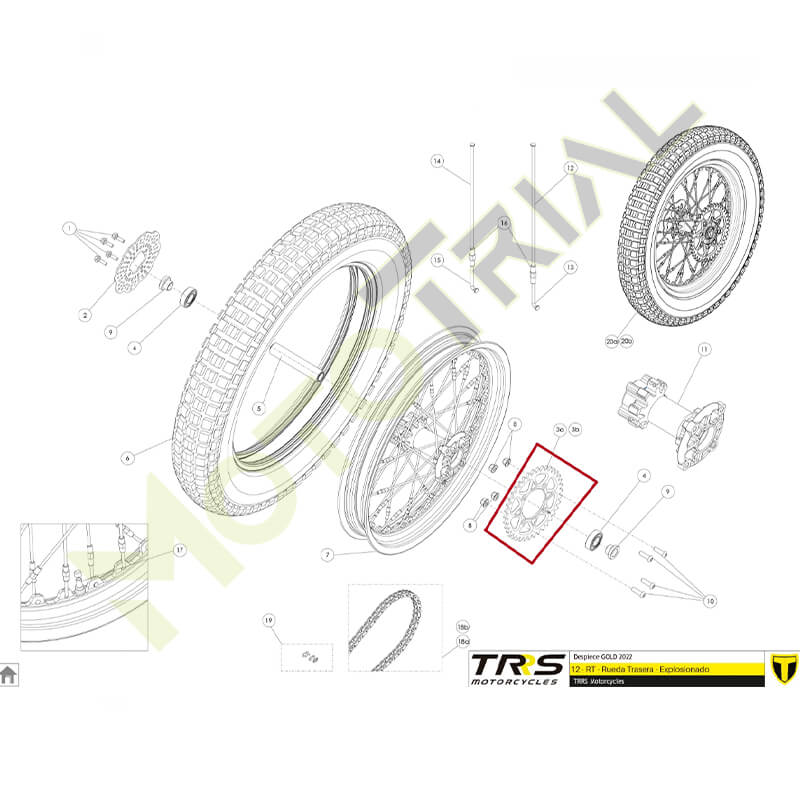 12007tr100.jpg ‣ s3parts.ru - Запчасти для мотоцикла Enduro и Trial в России