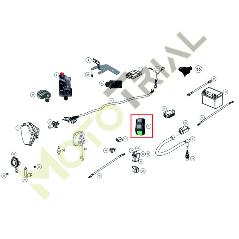 ‣ s3parts.ru - Запчасти для мотоцикла Enduro и Trial в России 0-000.720.9106
