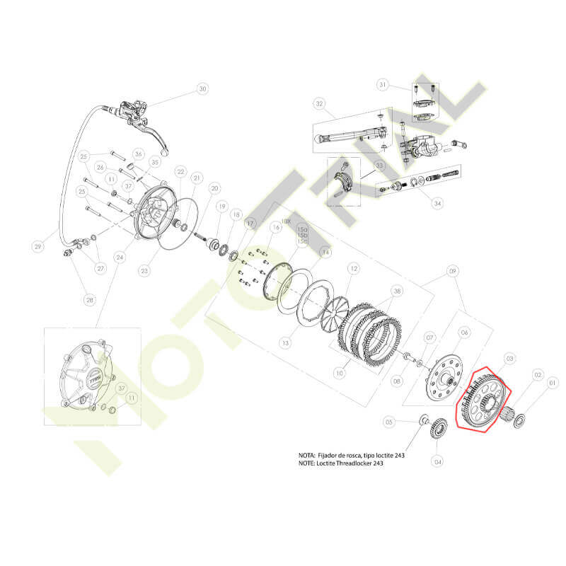 05004mt100.jpg ‣ s3parts.ru - Запчасти для мотоцикла Enduro и Trial в России